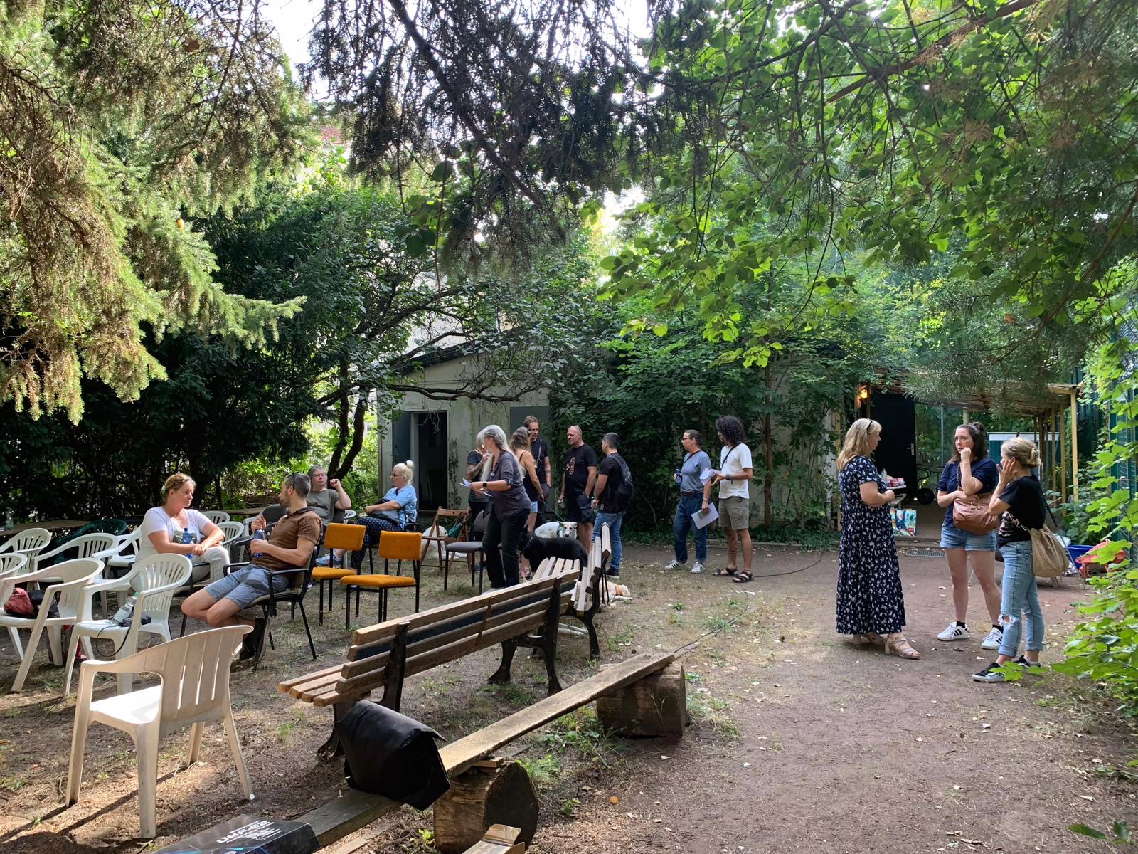 Mitgliederversammlung und Sit In